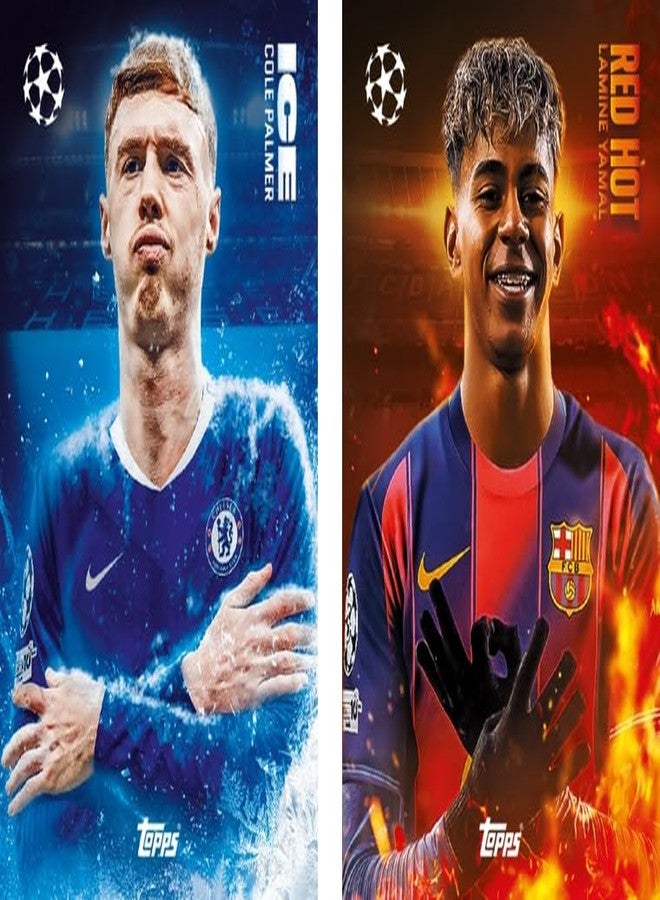 توبس لعبة بطاقات التداول والتجميع Topps UEFA Champions League Match Attax 2025-26 (حزمة الألعاب الذكية الاحترافية) - Image 5